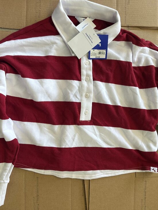 JoyLab Tops - NWT Joylab Red & White Striped Long Sleeve